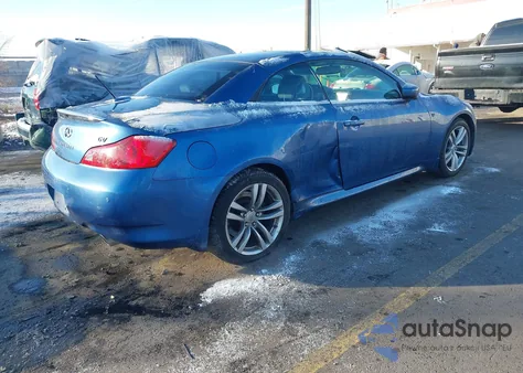 2010 Infiniti G37 from USA, damaged, VIN JN1CV6FE3AM351731